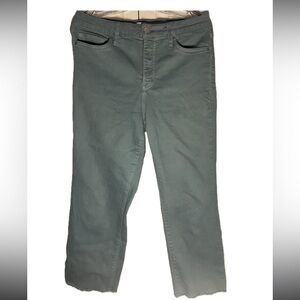 High Rise Women Jeans in Teal